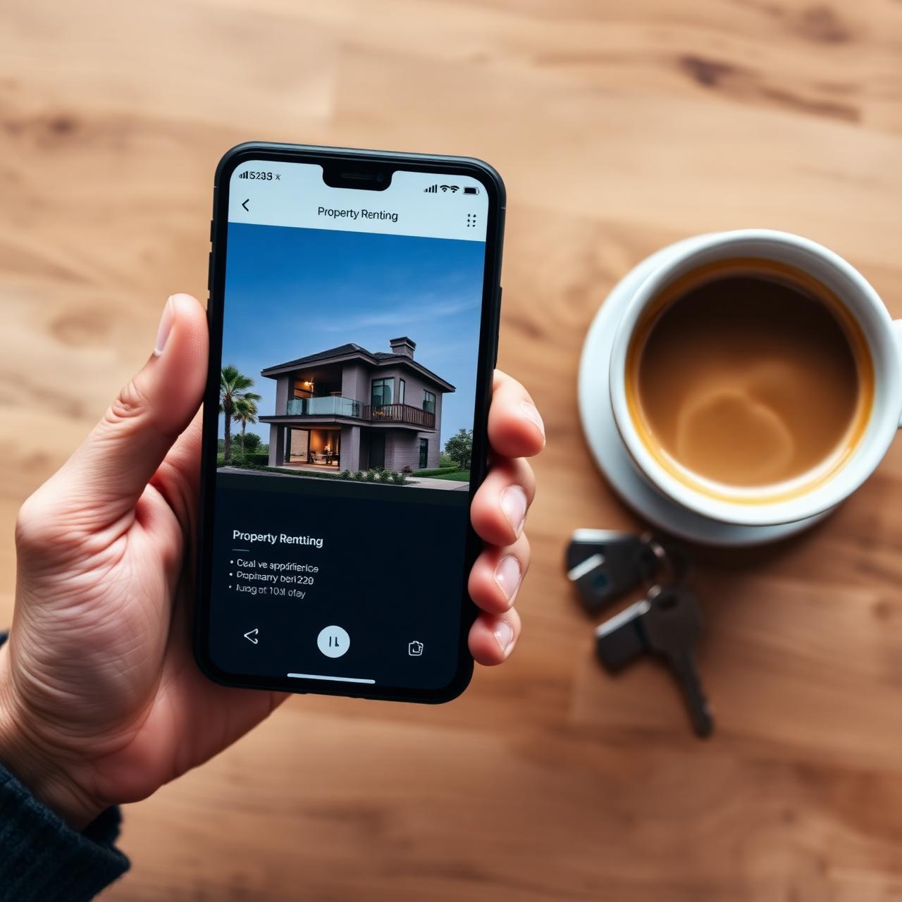 Renting from your phone